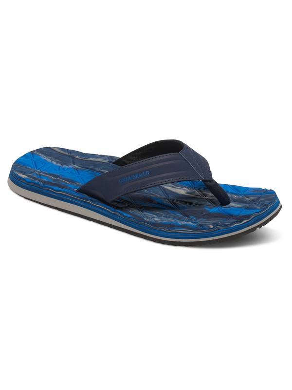 quiksilver, Monkey Texture - Sandalen, BLUE/BLUE/GREY (xbbs) 0 Monkey Texture - Sandalen AQYL100370 Quiksilver