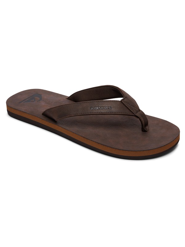 quiksilver, Molokai Nubuck - Sandalias, DEMITASSE - SOLID (ctk0) 0 Molokai Nubuck - Sandalias Marron AQYL100373 Quiksilver