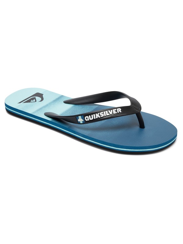 quiksilver, Molokai Mixed - Flip-Flops, BLACK/BLUE/BLUE (xkbb) 0 Molokai Mixed - Flip-Flops Black AQYL100490 Quiksilver