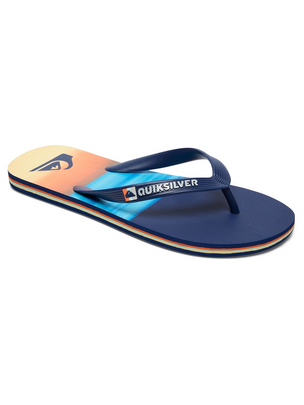quiksilver, MOLOKAI HOLD DOWN, BLUE/BLUE/ORANGE (xbbn) 0 MOLOKAI HOLD DOWN AQYL100515 Quiksilver