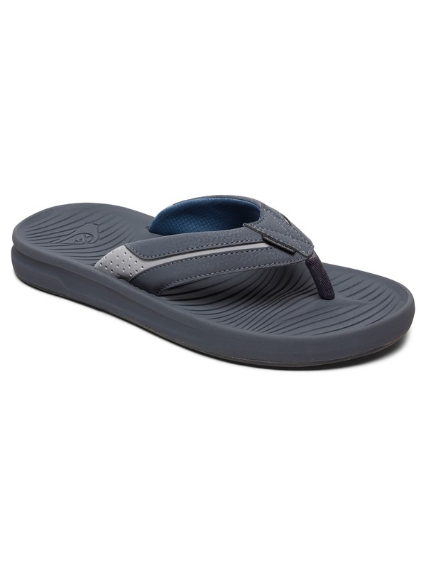 quiksilver, Travel Oasis Sandals, GREY/BROWN/BLUE (xscb) 0 Travel Oasis Sandals Grey AQYL100543 Quiksilver
