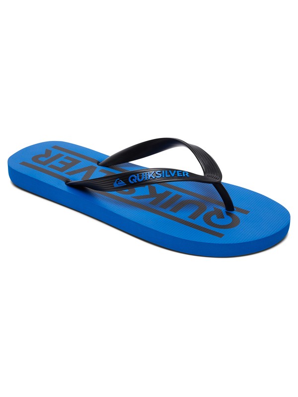 quiksilver, Java Wordmark - Sandalen für Männer, BLACK/BLUE/BLACK (xkbk) 0 Java Wordmark - Sandalen für Männer Schwarz AQYL100558 Quiksilver
