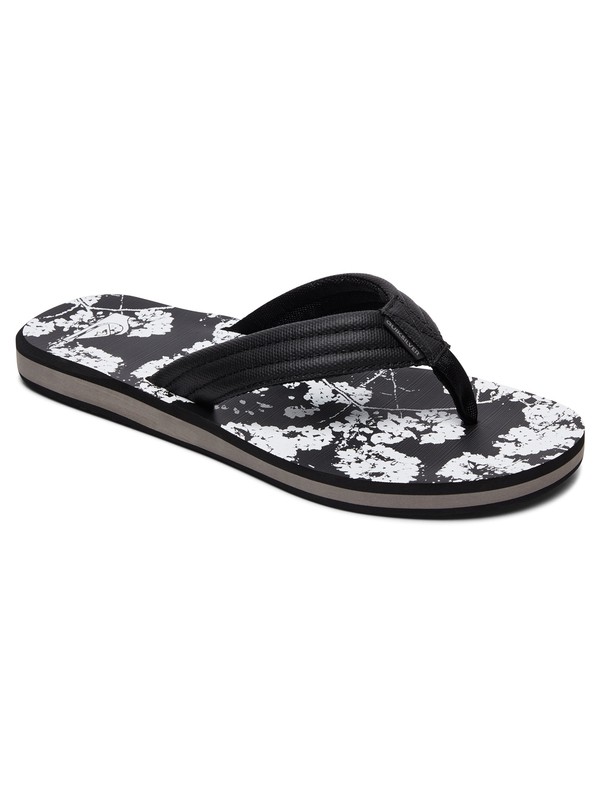 quiksilver, Carver Sandals, BLACK/BLACK/WHITE (xkkw) 0 Carver Sandals Black AQYL100559 Quiksilver