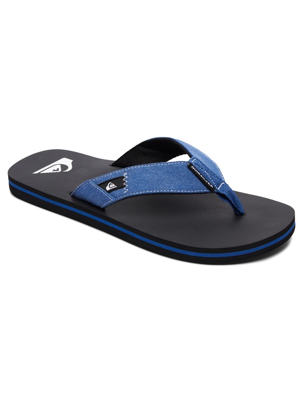 quiksilver, Molokai Abyss - Sandals for Men, BLUE/BLACK/BLUE (xbkb) 0 Molokai Abyss - Sandals for Men Blue AQYL100570 Quiksilver