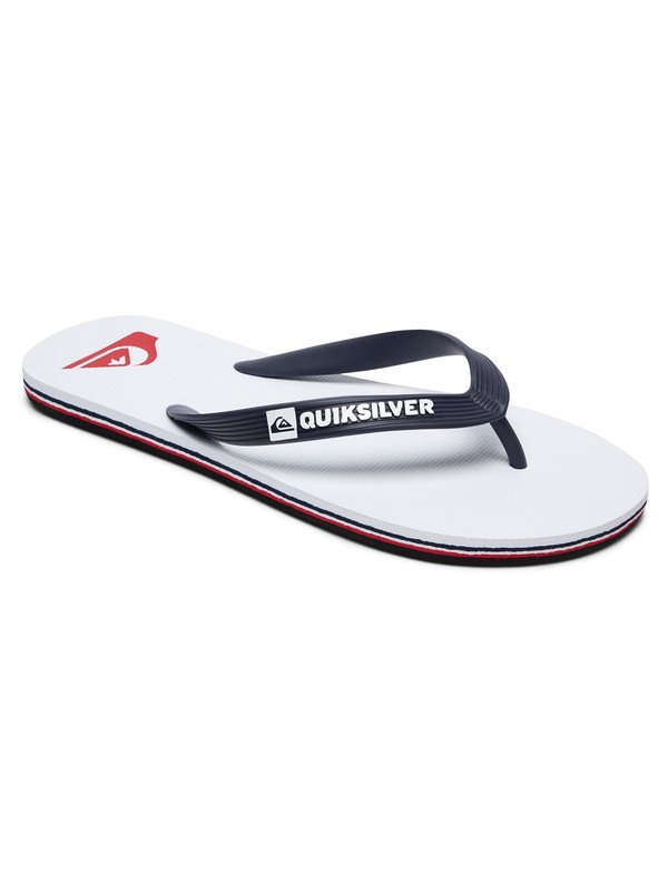 quiksilver, Molokai FlipFlops, BLUE/RED/WHITE (xbrw) 0 Molokai FlipFlops Azul AQYL100601 Quiksilver