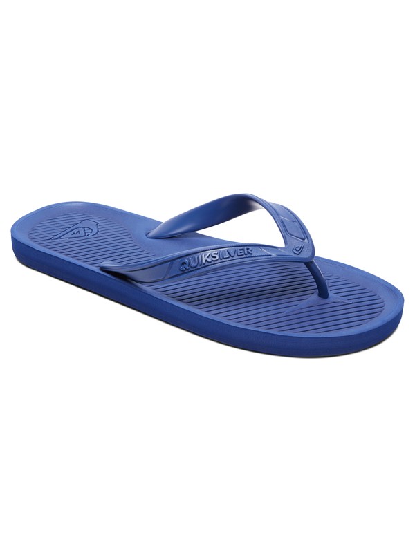 quiksilver, Haleiwa Flip-Flops, BLUE/BLUE/BLUE (xbbb) 0 Haleiwa Flip-Flops Blue AQYL100627 Quiksilver