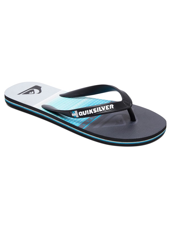 quiksilver, MOLOKAI HIGHLINE SLAB, BLACK/BLUE/GREY (xkbs) 0 MOLOKAI HIGHLINE SLAB Negro AQYL100657 Quiksilver