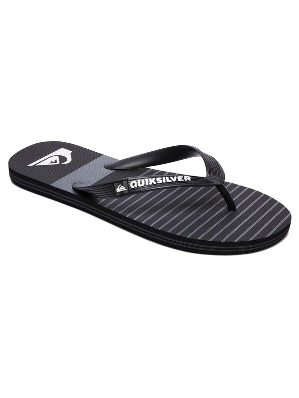 quiksilver, Molokai Tijuana - Flip-Flops for Men, BLACK/BLACK/GREY (xkks) 0 Molokai Tijuana - Flip-Flops for Men Black AQYL100682 Quiksilver