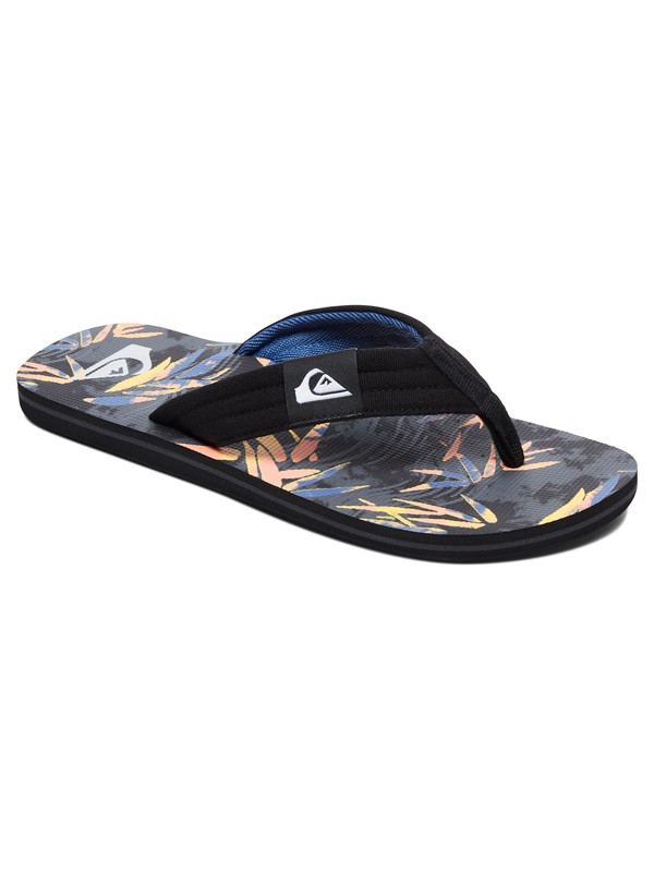 quiksilver, Molokai Layback - Flip-Flops for Men, BLACK/RED/BLACK (xkrk) 0 Molokai Layback - Flip-Flops for Men AQYL100688 Quiksilver