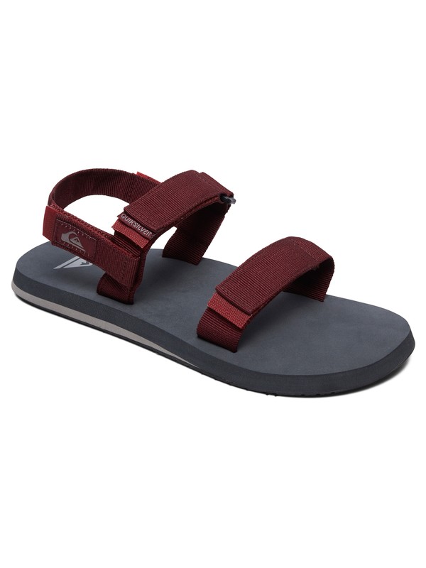 quiksilver, Monkey Caged - Sandals for Men, RED/GREY/GREY (xrss) 0 Monkey Caged - Sandals for Men Red AQYL100748 Quiksilver