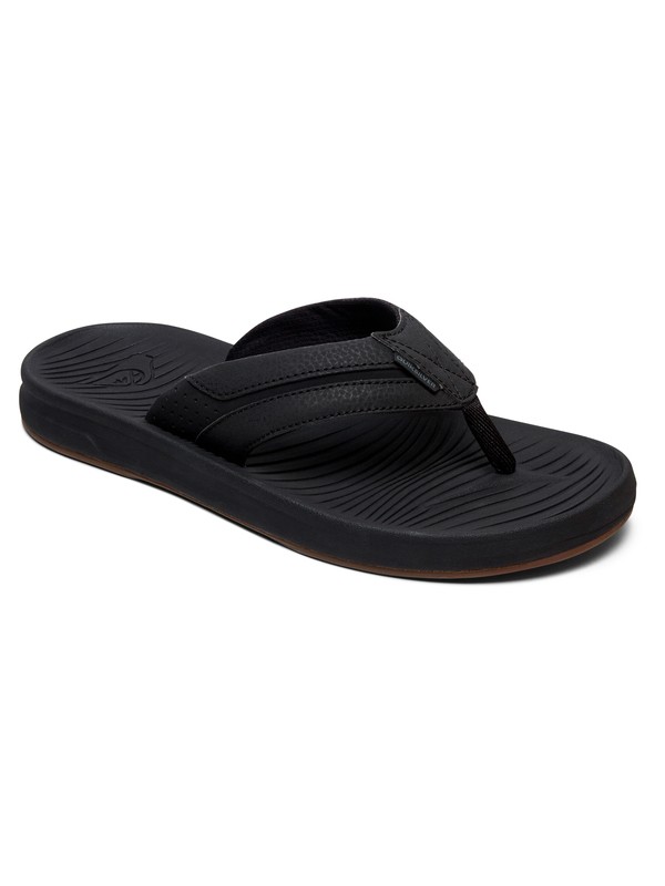 quiksilver, Travel Oasis - Sandals for Men, BLACK/BLACK/BROWN (xkkc) 0 Travel Oasis - Sandals for Men Black AQYL100754 Quiksilver