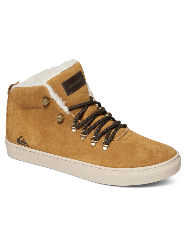 quiksilver, Jax - Zapatillas De Media Bota para Hombre, BROWN/BROWN/WHITE (xccw) 0 Jax - Zapatillas De Media Bota para Hombre AQYS100014 Quiksilver
