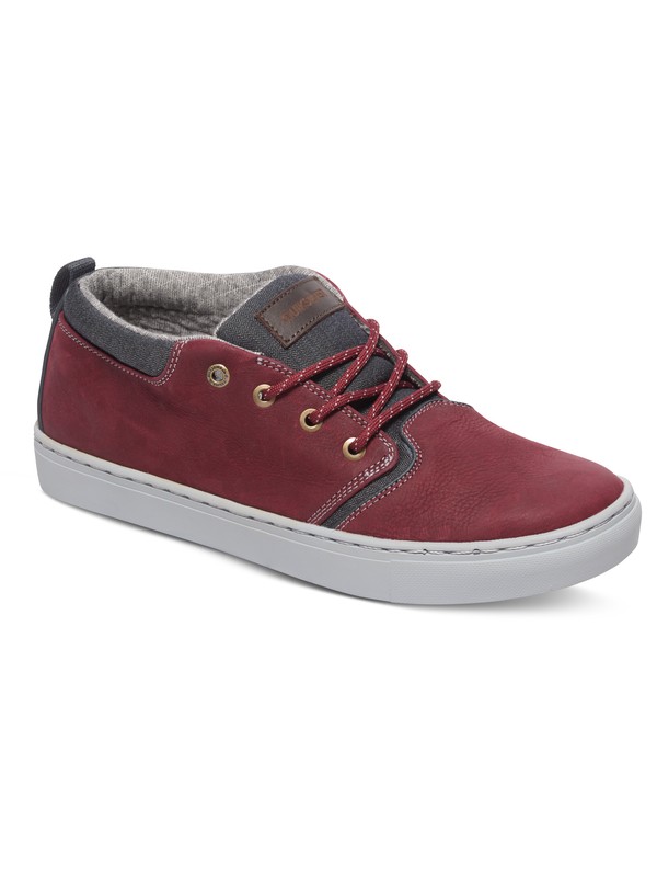 quiksilver, Griffin - Mid-Top Shoes, RED/GREY/GREY (xrss) 0 Griffin - Mid-Top Shoes Red AQYS100020 Quiksilver