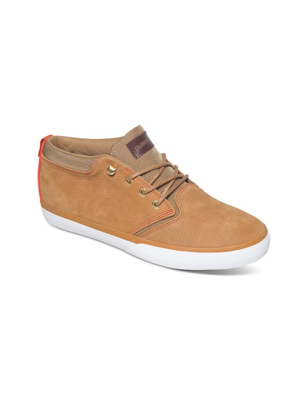 quiksilver, Griffin FG Suede - Zapatillas de corte medio, BROWN/BROWN/ORANGE (xccn) 0 Griffin FG Suede - Zapatillas de corte medio AQYS300004 Quiksilver
