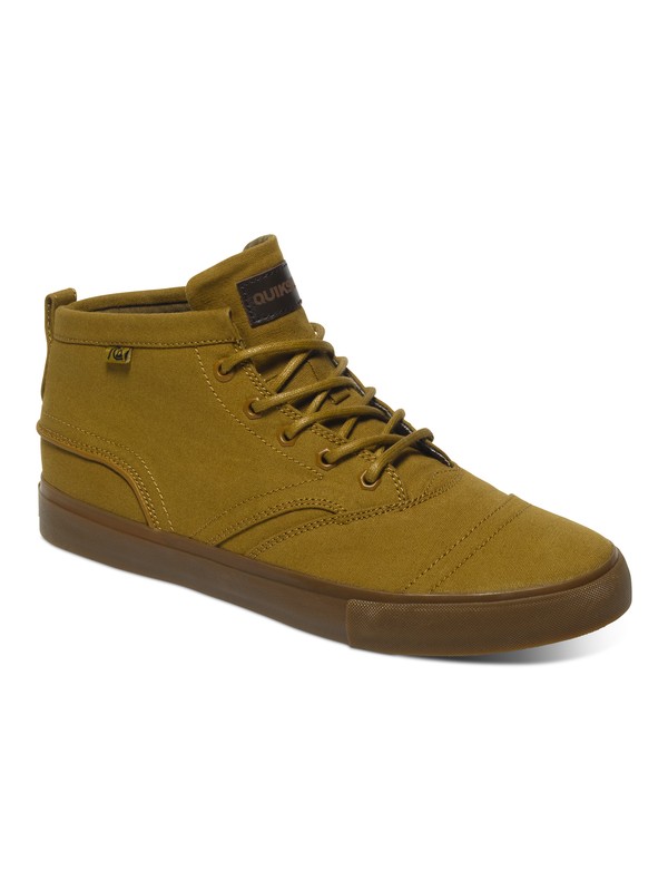 quiksilver, Heyden Canvas - Mid Shoes, TAN - SOLID (tkd0) 0 Heyden Canvas - Mid Shoes AQYS300007 Quiksilver