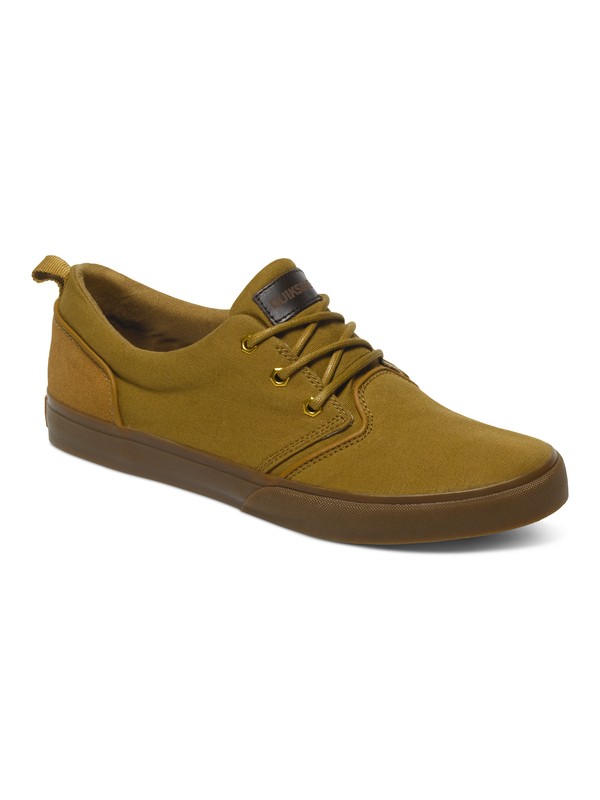 quiksilver, Griffin Canvas - Low-Top Shoes, TAN - SOLID (tkd0) 0 Griffin Canvas - Low-Top Shoes Beige AQYS300026 Quiksilver
