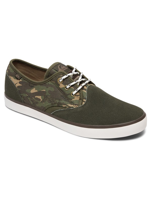 quiksilver, Zapatos Deluxe Shorebreak, GREEN/BROWN/BLACK (xgck) 0 Zapatos Deluxe Shorebreak Verde AQYS300061 Quiksilver