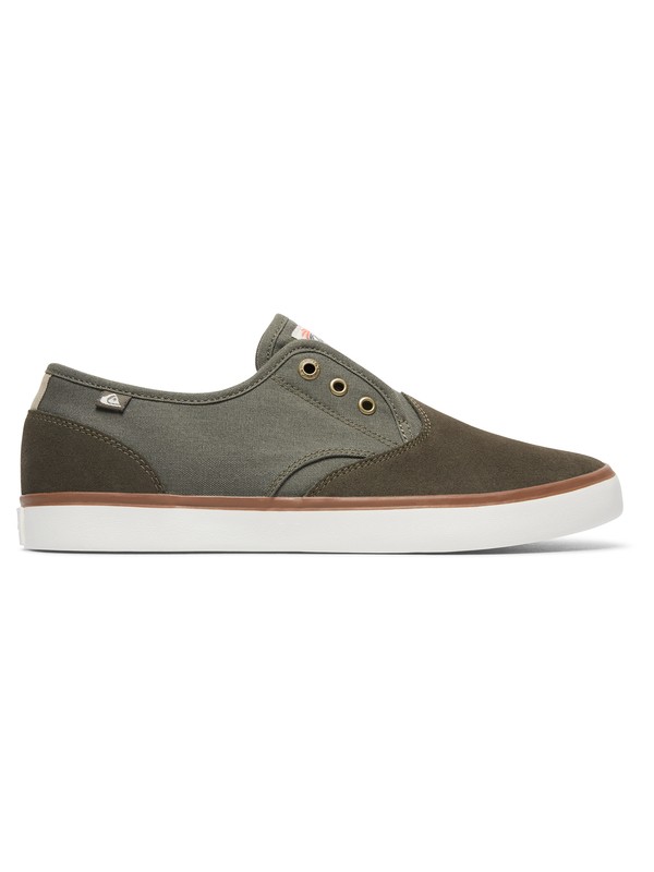 quiksilver, Shorebreak Deluxe - Chaussures à enfiler avec lacets, GREEN/GREEN/WHITE (xggw) 0 Shorebreak Deluxe - Chaussures à enfiler avec lacets Vert AQYS300061 Quiksilver