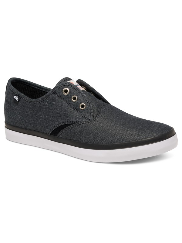 quiksilver, Shorebreak Deluxe - Scarpe slip-on allacciabili, BLACK/BLACK/WHITE (xkkw) 0 Shorebreak Deluxe - Scarpe slip-on allacciabili AQYS300061 Quiksilver