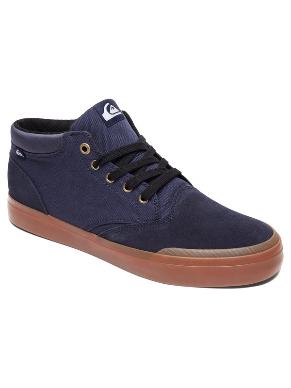 quiksilver, Verant - Baskets mi-hautes pour Homme, BLUE/BROWN/BLUE (xbcb) 0 Verant - Baskets mi-hautes pour Homme Bleu AQYS300065 Quiksilver
