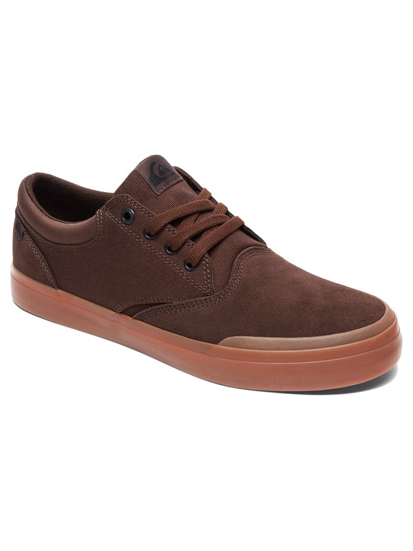 quiksilver, Verant - Baskets pour Homme, BROWN/BROWN/BLACK (xcck) 0 Verant - Baskets pour Homme Marron AQYS300066 Quiksilver