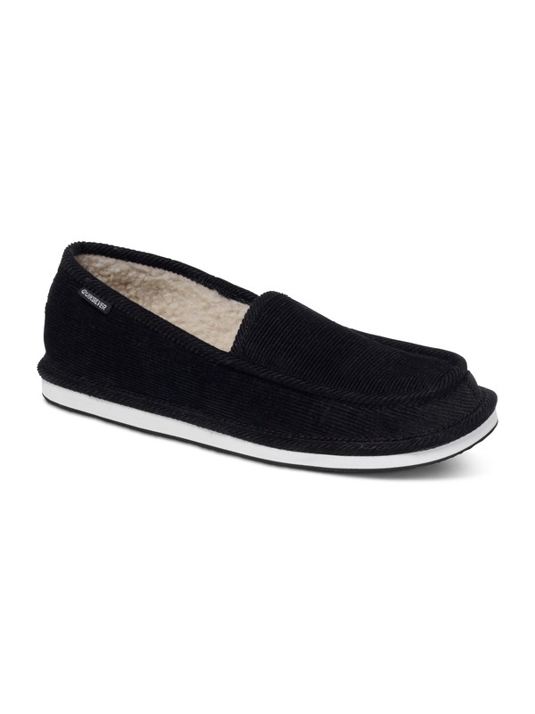 quiksilver, Surf Check Slip-On Shoes, BLACK/BLACK/WHITE (xkkw) 0 Surf Check Slip-On Shoes AQYS700010 Quiksilver