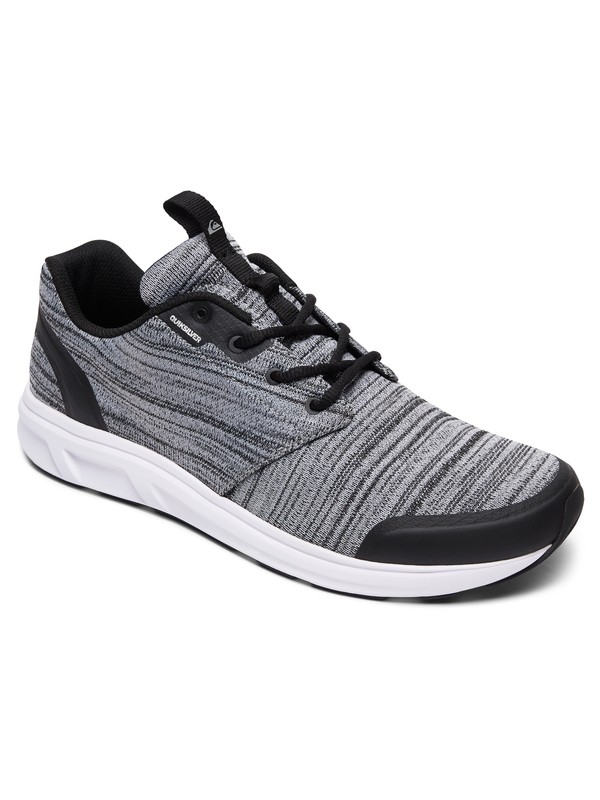 quiksilver, Voyage Textile - Scarpe da Uomo, BLACK/GREY/WHITE (xksw) 0 Voyage Textile - Scarpe da Uomo Gray AQYS700034 Quiksilver