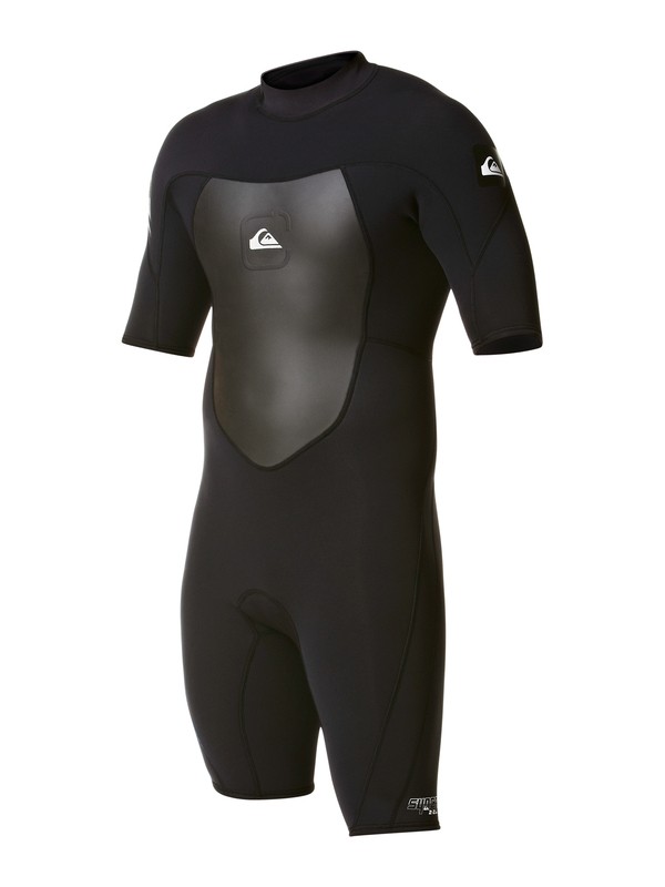 quiksilver, Syncro 2/2mm Back Zip Springsuit, BLACK (kvd0) 0 Syncro 2/2mm Back Zip Springsuit AQYSS00000 Quiksilver