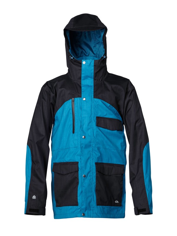 quiksilver, Travis Rice Roger That 15K Insulated Jacket, ANTHRACITE (kvj0) 0 Travis Rice Roger That 15K Insulated Jacket AQYTJ00009 Quiksilver