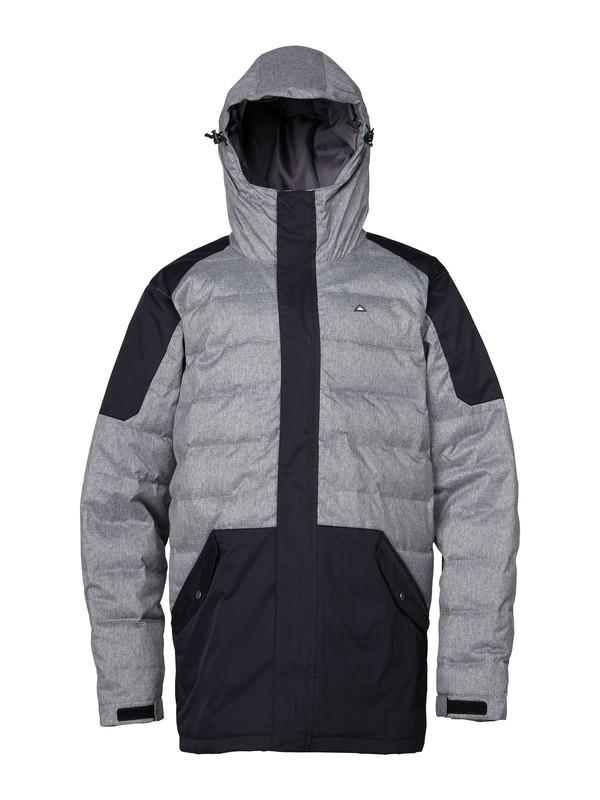 quiksilver, Rise And Shine 10K Insulated Jacket, ANTHRACITE (kvj0) 0 Rise And Shine 10K Insulated Jacket AQYTJ00015 Quiksilver