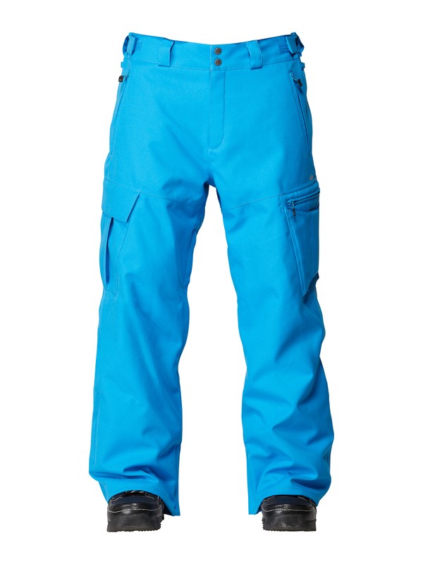 quiksilver, Travis Rice Bridger Pants, BRILLIANT BLUE (bnl0) 0 Travis Rice Bridger Pants AQYTP00003 Quiksilver