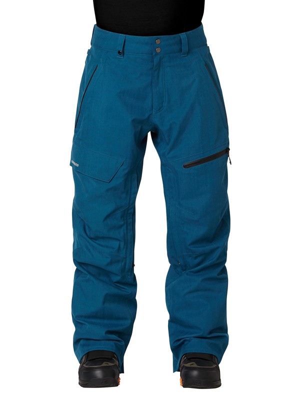 quiksilver, Travis Rice North Pass 2L GORE-TEX® Pant, MOROCCAN BLUE (bsg0) 0 Travis Rice North Pass 2L GORE-TEX® Pant AQYTP00018 Quiksilver