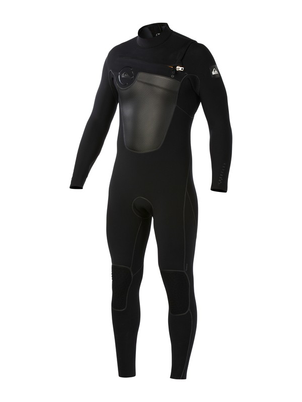 quiksilver, FuseFlex 4.5/4 Chest Zip Wetsuit, BLACK (kvd0) 0 FuseFlex 4.5/4 Chest Zip Wetsuit AQYW103013 Quiksilver