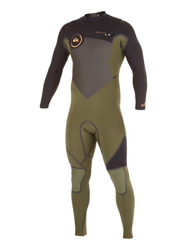 quiksilver, Syncro LFS 3/2mm - Neoprenanzug mit Chest Zip, IVY/ BLACK (xcck) 0 Syncro LFS 3/2mm - Neoprenanzug mit Chest Zip AQYW103035 Quiksilver