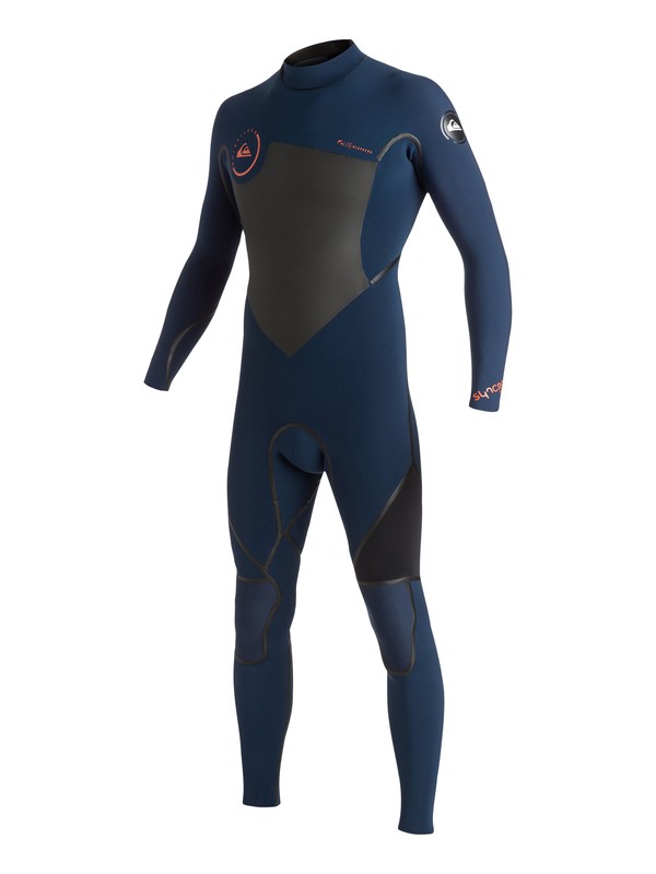 quiksilver, Syncro LFS 3/2mm Back Zip Wetsuit, INK BLUE / BLACK (xbbk) 0 Syncro LFS 3/2mm Back Zip Wetsuit AQYW103036 Quiksilver