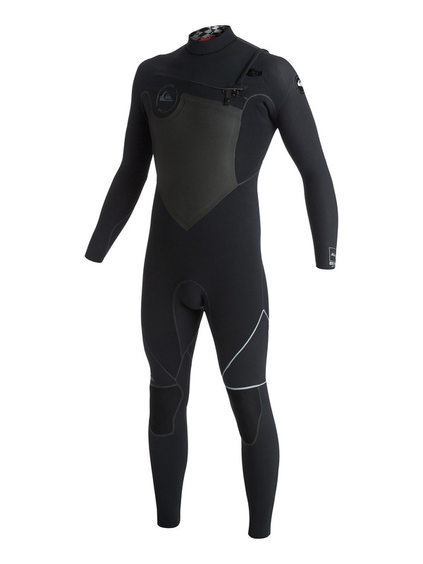 quiksilver, AG47 2X Bonded 4.5/4mm - Muta con zip sul petto, BLACK (kvd0) 0 AG47 2X Bonded 4.5/4mm - Muta con zip sul petto AQYW103042 Quiksilver