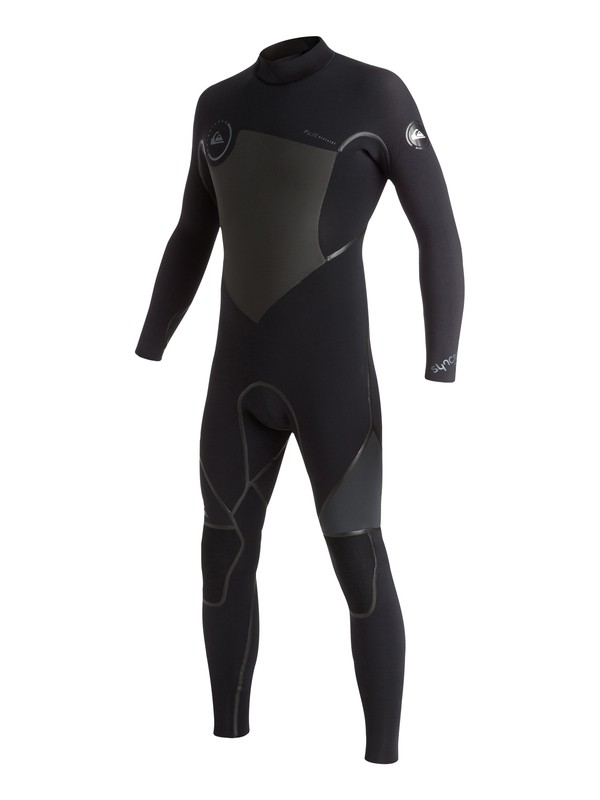 quiksilver, Syncro LFS 5/4/3mm Back Zip Wetsuit, BLACK/ GRAPHITE (xkkk) 0 Syncro LFS 5/4/3mm Back Zip Wetsuit AQYW103087 Quiksilver