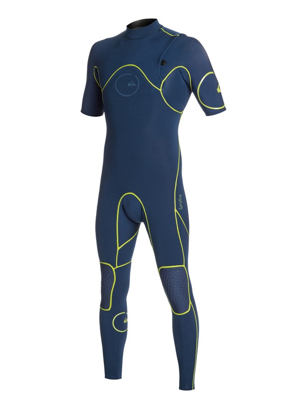 quiksilver, Ignite 2mm Zipperless Wetsuit, BLUE/GREEN (xbbg) 0 Ignite 2mm Zipperless Wetsuit AQYW303005 Quiksilver