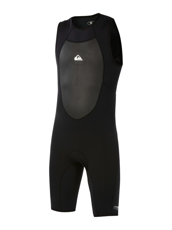 quiksilver, Syncro 2mm Shortjohn Back Zip, BLACK (kvd0) 0 Syncro 2mm Shortjohn Back Zip AQYW603000 Quiksilver