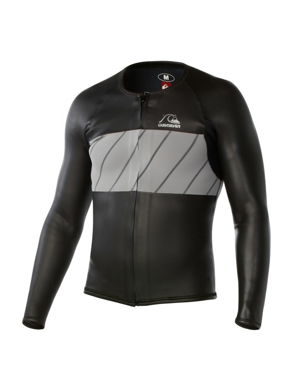 quiksilver, Retro 2mm Jacket, BLACK/GRAY (xkks) 0 Retro 2mm Jacket AQYW803007 Quiksilver