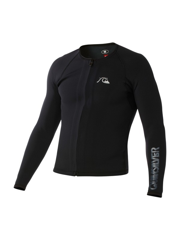 quiksilver, Syncro 2mm Front Zip Jacket, BLACK (kvd0) 0 Syncro 2mm Front Zip Jacket AQYW803008 Quiksilver