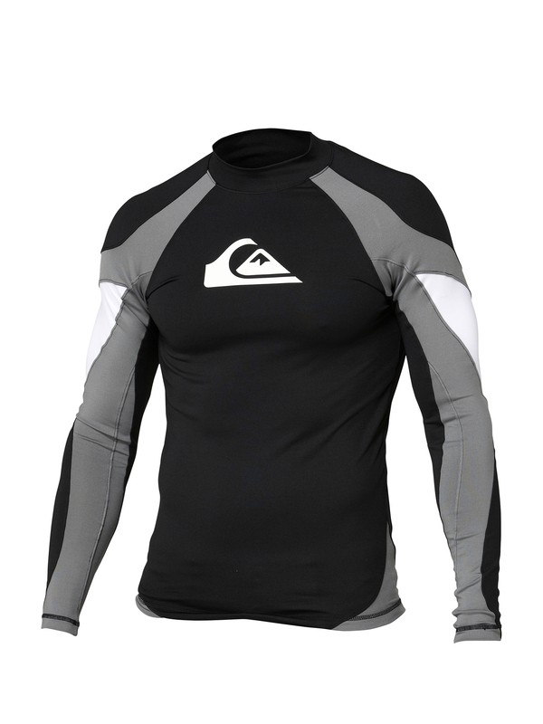 quiksilver, TRILLA LS, BLACK / WHITE (bkw) 0 TRILLA LS AQYWR00008 Quiksilver