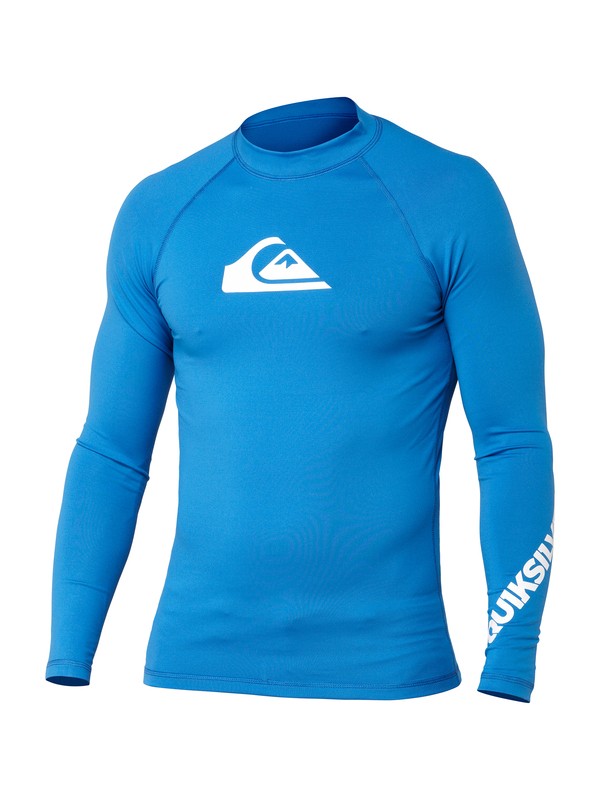 quiksilver, ALL TIME LS, BLUE (bqn0) 0 ALL TIME LS AQYWR00035 Quiksilver