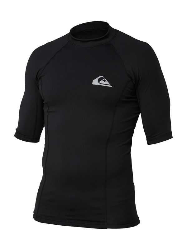 quiksilver, Basix SS Rashguard, BLACK (kvd0) 0 Basix SS Rashguard AQYWR00038 Quiksilver