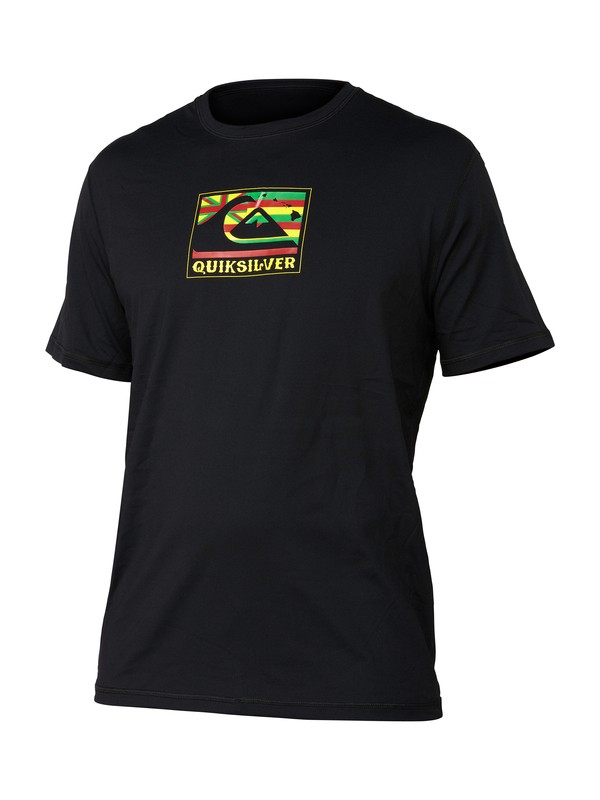 quiksilver, Pride SS Rashguard, BLACK (kvd0) 0 Pride SS Rashguard AQYWR00057 Quiksilver