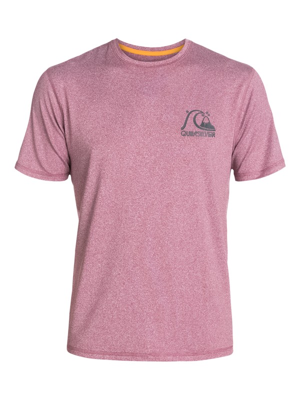 quiksilver, Herritage - Short Sleeve T-shirt Fit Rash Vest, CABERNET (rzf0) 0 Herritage - Short Sleeve T-shirt Fit Rash Vest AQYWR03010 Quiksilver