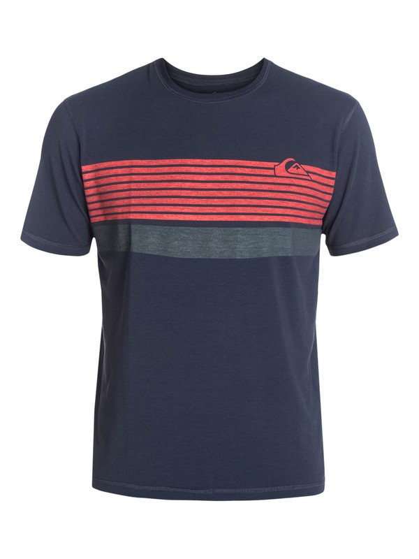 quiksilver, Walk About - T-shirt Rash Guard a maniche corte, NAVY BLAZER (byj0) 0 Walk About - T-shirt Rash Guard a maniche corte AQYWR03011 Quiksilver