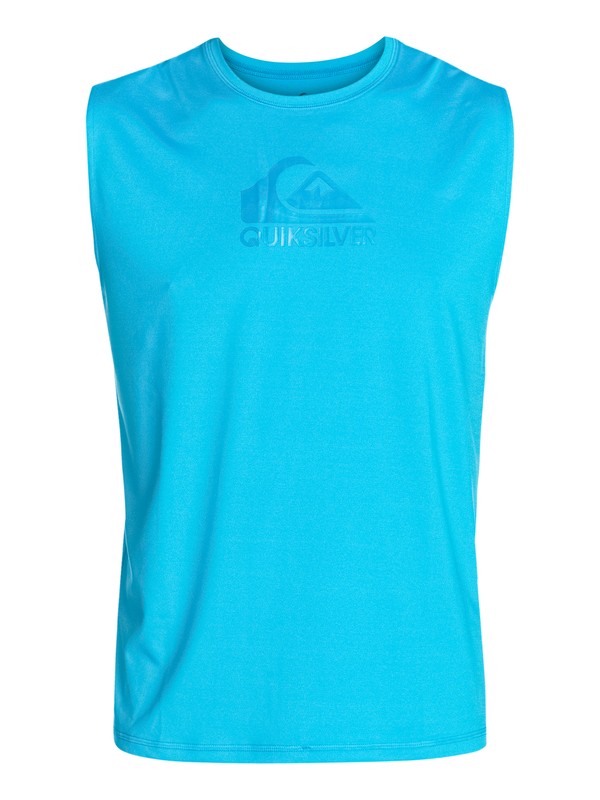 quiksilver, Cut Off Tank - Tank Rash Guard, HAWAIIAN OCEAN (bmj0) 0 Cut Off Tank - Tank Rash Guard AQYWR03014 Quiksilver