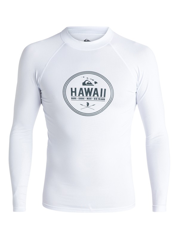 quiksilver, Island Style - Lycra, WHITE (wbb0) 0 Island Style - Lycra AQYWR03023 Quiksilver
