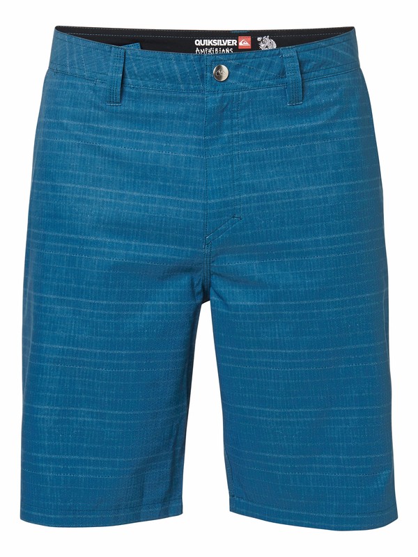 quiksilver, Neolithic 21” Amphibians, NEOLITHIC BLUESTONE PLAID (bmc1) 0 Neolithic 21” Amphibians AQYWS03037 Quiksilver